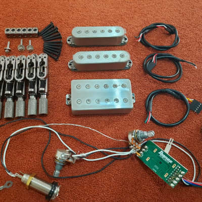 Ibanez Guitar Part Q54 Model w/ Monorail Cosmo Black &The R1 / Q58