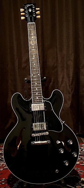 2022 Gibson ES-335 Ebony image 1