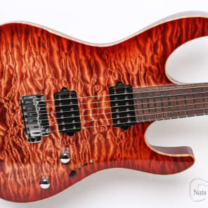 Suhr Modern Set Neck 2010 Limited Edition, Serial #1 – Faded Trans Wine Red Burst w/LE HSC image 1