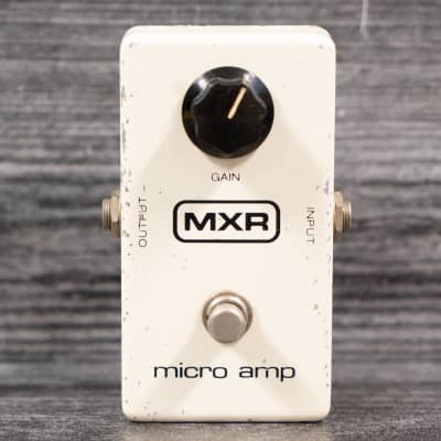 MXR MX-133 Micro Amp 1983 Vintage Boost LED & 1/8 Power Jack Super