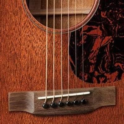 Martin Guitar D-15M with Gig Bag, Acoustic Guitar for the Working Musician, Mahogany Construction, Satin Finish, D-14 Fret, and Low Oval Neck Shape image 2