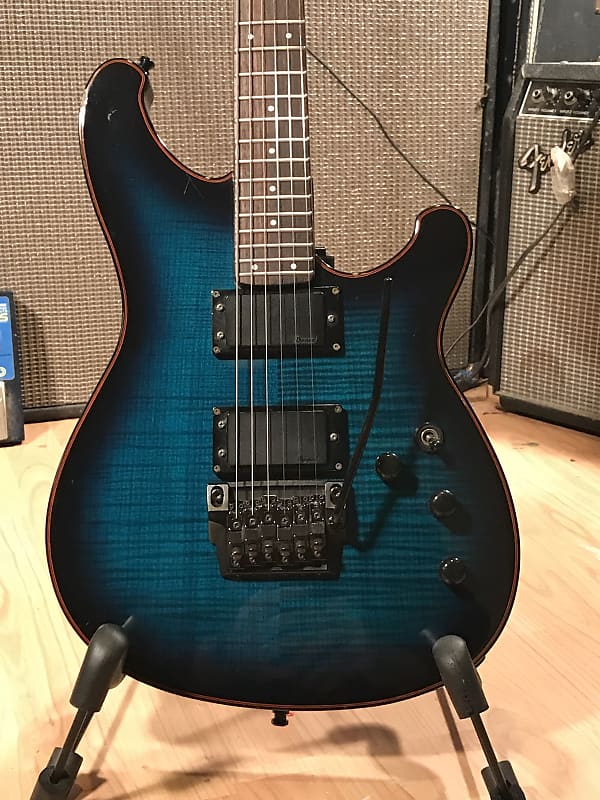 1985 Ibanez RS530 RS 530 Roadstar II, Marina Blue w/red