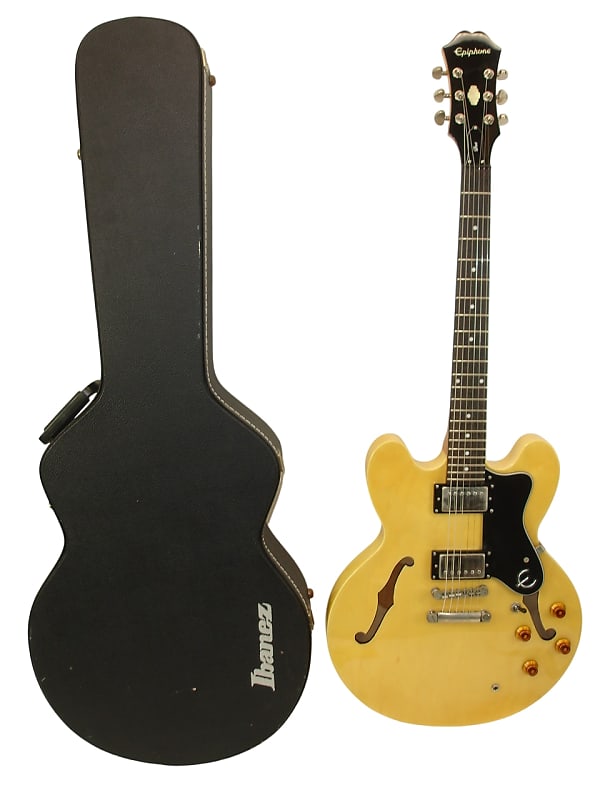 2014 Epiphone Dot Semi-Hollowbody Electric Guitar, Natural w