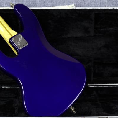 Fender  American LongHorn Boner Jazz Bass  1992 Deep Blue image 8