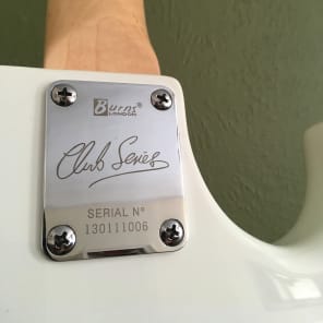 RARE Left-Handed BURNS Marquee Club Series Bass Guitar / Trisonic pickups / lefty Left Handed image 8