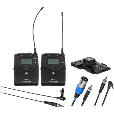 Sennheiser ew 112P G4 Camera-Mount Wireless Microphone System with ME 2-II Lavalier Mic G: (566 to 608 MHz) image 4