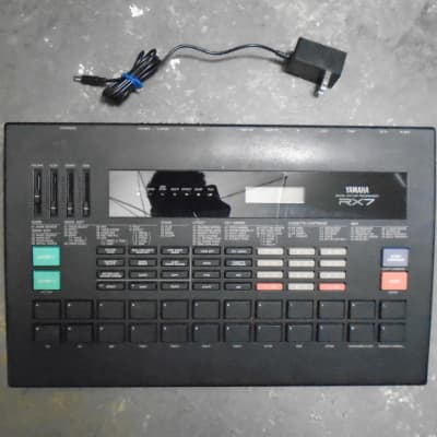 Yamaha RX7 Digital Drum Machine - 80's Vintage - 12-Bit - MIDI image 2