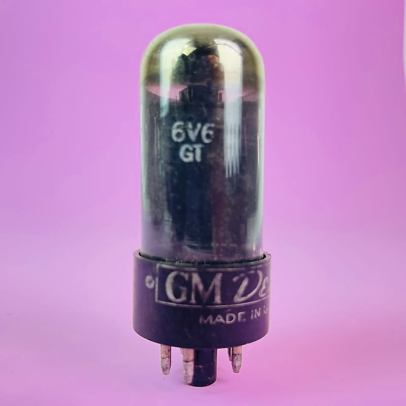 Tests NOS Sylvania 6V6GT Chrome Top Vintage Vacuum Tube USA Reverb