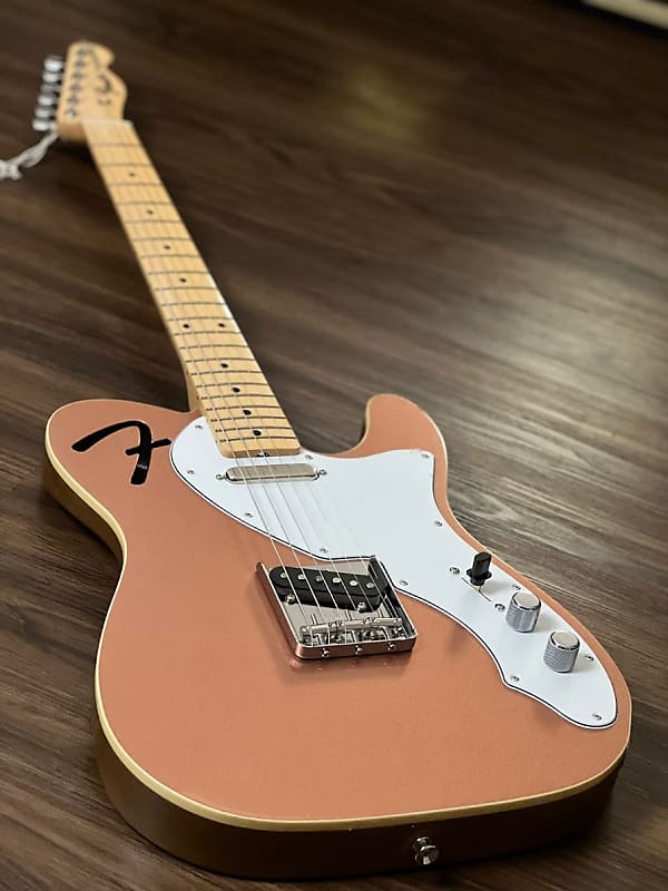 Fender Japan Limited Edition F Hole Telecaster Thinline in Penny