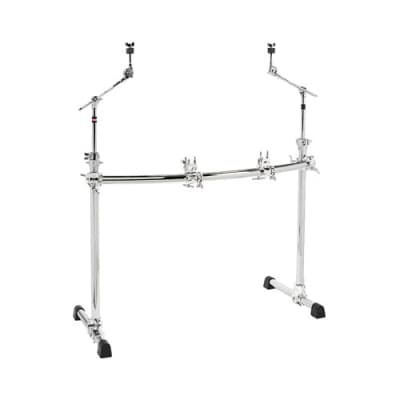 Gibraltar Chrome Series Curved Front Rack System W/ Cymbal Booms, #GCS302C