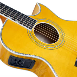 Guild Doyle Dykes Signature Acoustic Guitar - Nat w/ Case. DD6MCE image 6