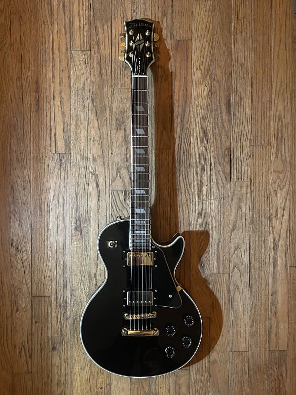 Brian BLC-550 レスポールカスタムタイプ Brian by Bacchus Les Paul Custom /BLC-550 Black and Gold