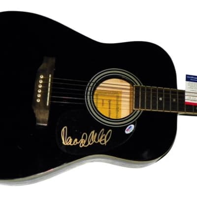 Desmond Child Autographed Signed Acoustic Guitar Psa/Dna Uacc Rd ACOA PSA for sale