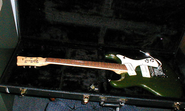 MOSRITE  1988 V88 DIAMOND MONEY GREEN  1988 USA GUITAR image 1