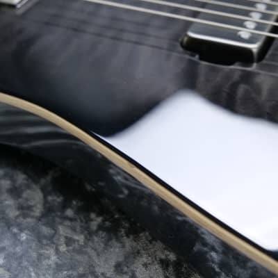 ESP E-II M-I THRU NT QM See Thru Black Sunburst [OUTLET