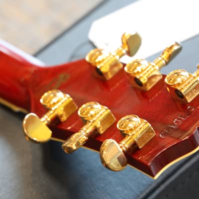 2007 Gibson Custom 1968 Les Paul Custom F Reissue Electric Guitar Figured Lemon Burst + COA OHSC image 20