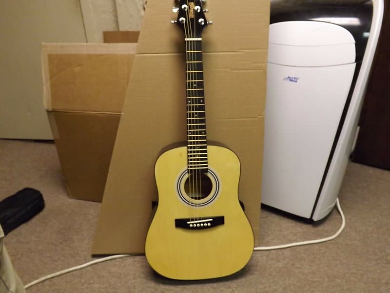 Stagg Handmade Acoustic Guitar SW201 BK05