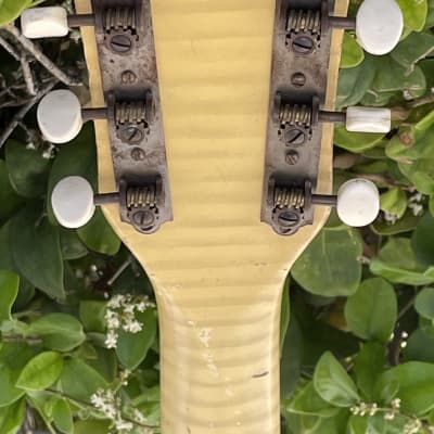 Kay K6868 Archtop Acoustic Guitar Harmony Silvertone Airli 60s - Blonde image 20