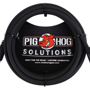 Pig Hog PX-35T4M 3.5mm TRS to 1/4" Mono Cable - 10'
