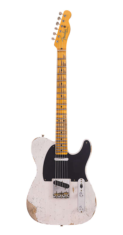 Fender Custom Shop 52 Tele Heavy Relic, Lark Guitars Custom Run - White Blonde (822) image 1