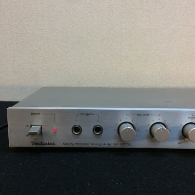 Technics SH-3077G Mic/Synthesizer Mixing Amp. BBD echo unit
