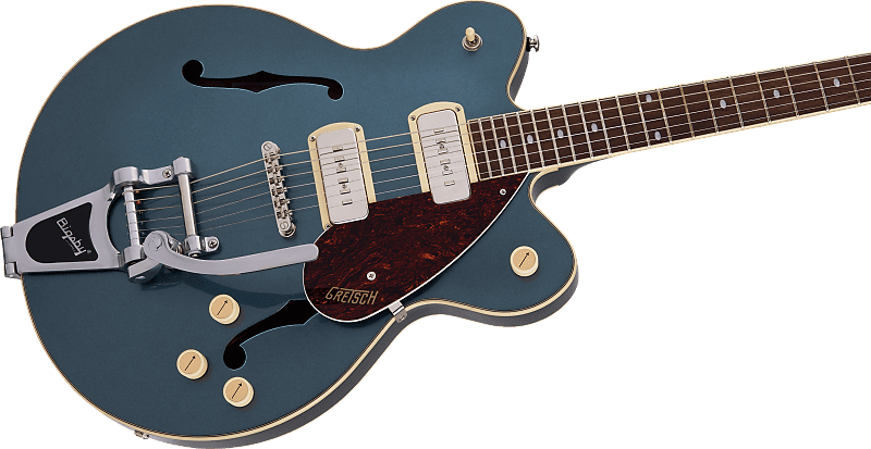 Gretsch G2622T-P90 Streamliner Center Block Double Cutaway,  Bigsby Gunmetal Support Small Business image 1