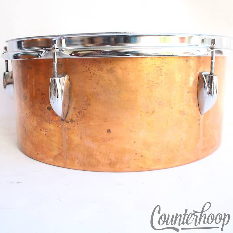 *Pearl Copper Timbales 13,14x6