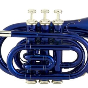 Ravel RPKT1BLU Student Pocket Trumpet