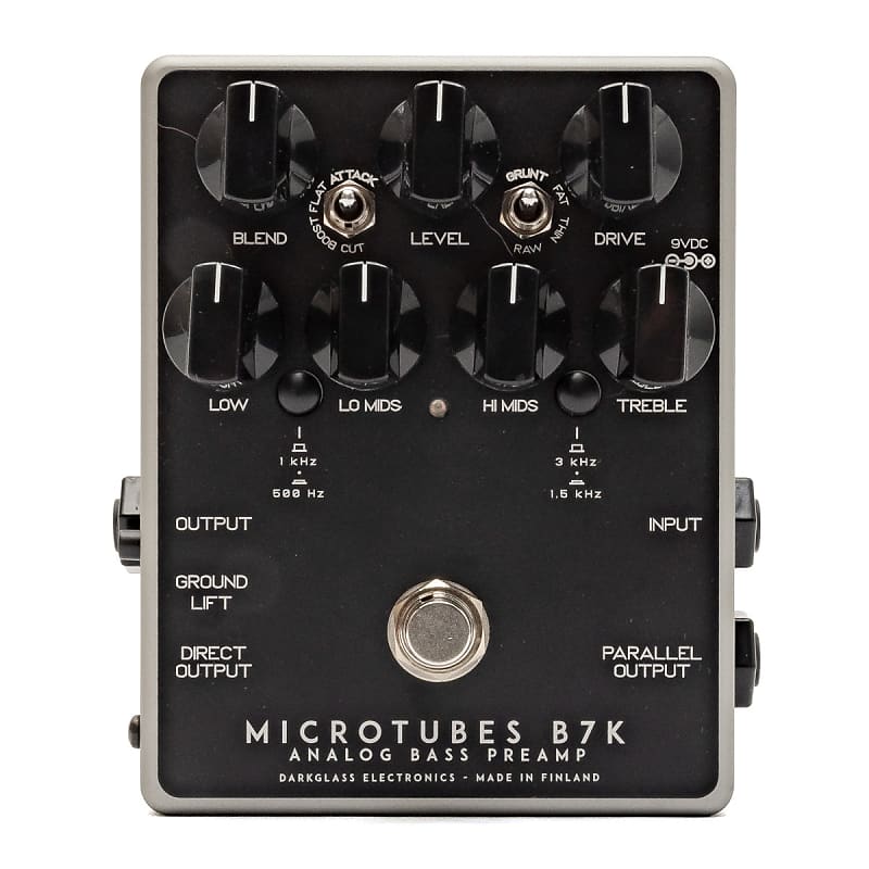 Darkglass - Microtubes B7K - Overdrive Bass Preamp Pedal w/ Box