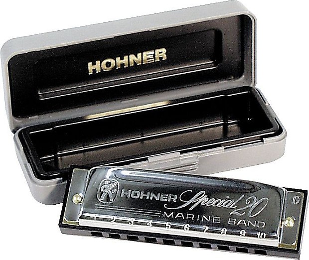 Hohner 560 Marine Band Special 20 Harmonica Key of 