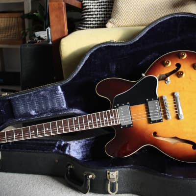 RARE '88 Burny RSA-100 '60 ES-335 Sunburst Lacquer, Japan RARE '88 Burny RSA-100 '60 ES-335 Sunburst Lacquer, Japan