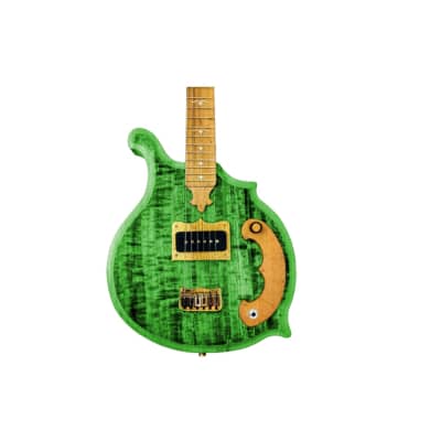 2009 PRS Custom 24 Korina Killer Quilt Artist Top - Black Slate