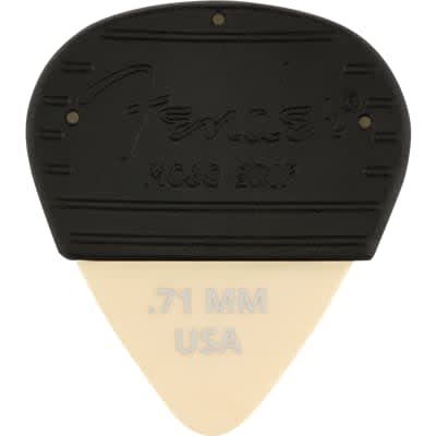 Fender 351 Mojo Grip .71 Olympic White Pick X 3 for sale