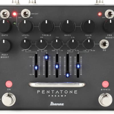 Reverb.com listing, price, conditions, and images for ibanez-pentatone-preamp-and-equalizer-pedal