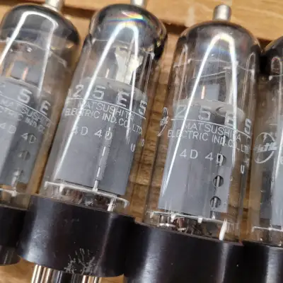 Matsushita 25E5 Vacuum Tube Quad Set image 3