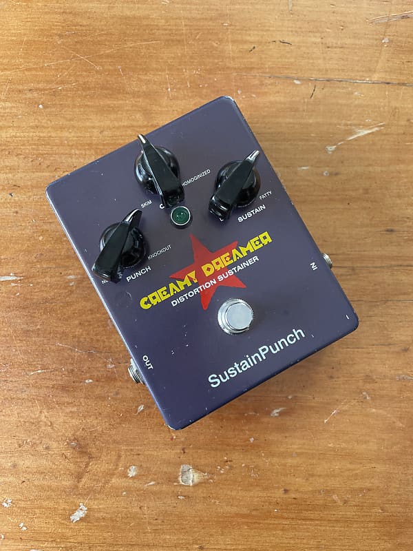SustainPunch Creamy Dreamer Fuzz Distortion Big Muff Smashing Reverb