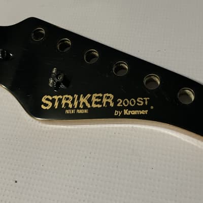 1985 Overseas Kramer Striker 200st Beak Guitar Neck Standard Nut image 6