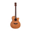 Luna Guitars Oracle Tattoo 6-String Acoustic-Electric Guitar