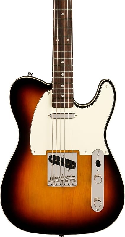 Squier Classic Vibe Baritone Custom Telecaster Electric Guitar 3-Color Sunburst image 1