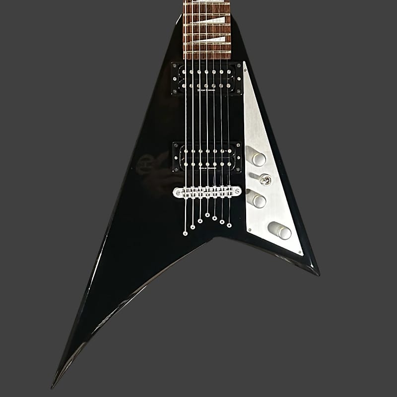 Used Jackson RR7R Pro Rhoads 7 String MIJ Black w/case TSS5299 image 1