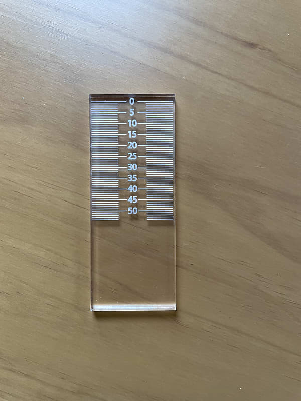 Mouthpiece Glass Gauge refacing tool saxophone Reverb