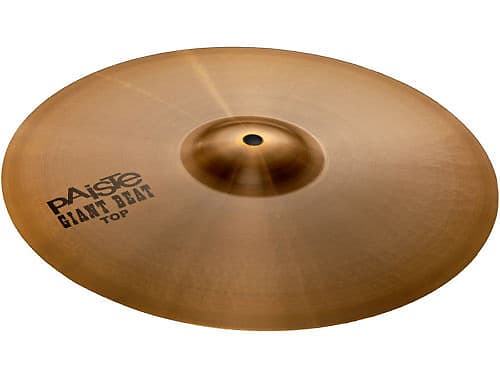 Paiste 15 Inch Giant Beat Series Top Hi-Hat Cymbal with Medium Lively Intensity (1013815) image 1