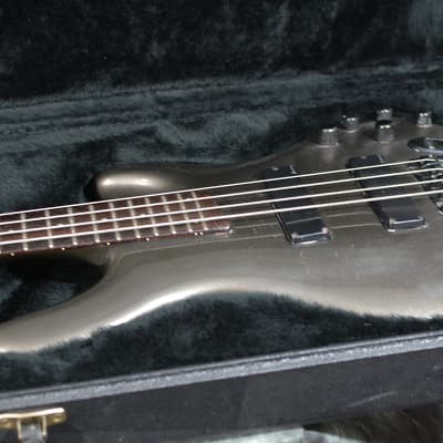 Ibanez EDB600 Ergodyne 4 string Bass 90s Pewter w Deluxe