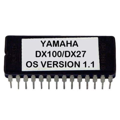 Yamaha Dx100 / Dx27 Firmware Os Version 1.1 Dx 100 Dx 27