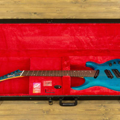 Ormsby SX Carved Top GTR6 (Run 10) Multiscale - Maya Blue Candy Gloss image 3