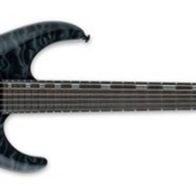 ESP LTD H-1001 QM Electric Guitar (See Thru Black) for sale