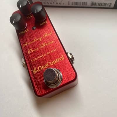 One Control Strawberry Red Overdrive for sale
