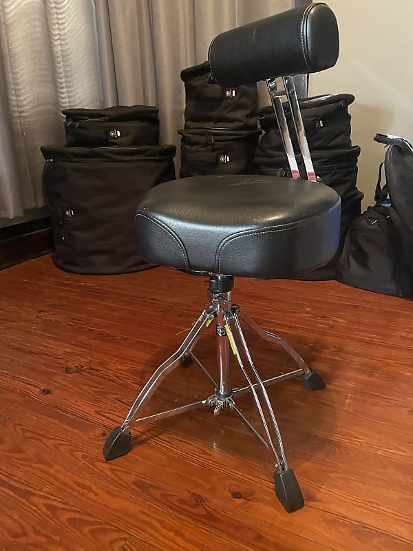 Tama Ergo Rider Drum Throne with Back Rest Reverb