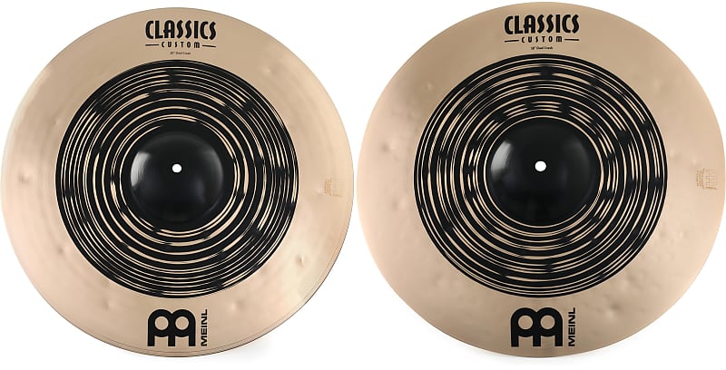 Meinl Cymbals 20-inch Classics Custom Dual Crash Bundle with