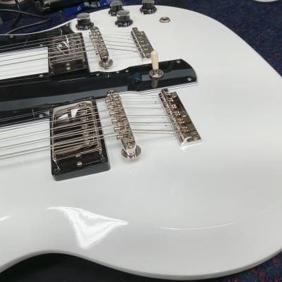 Gibson EDS-1275 Custom Shop in Alpine White image 4